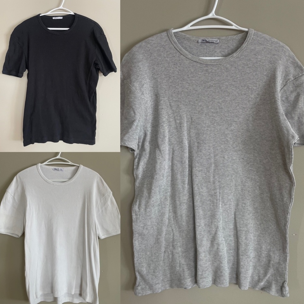 Men’s ribbed T’s